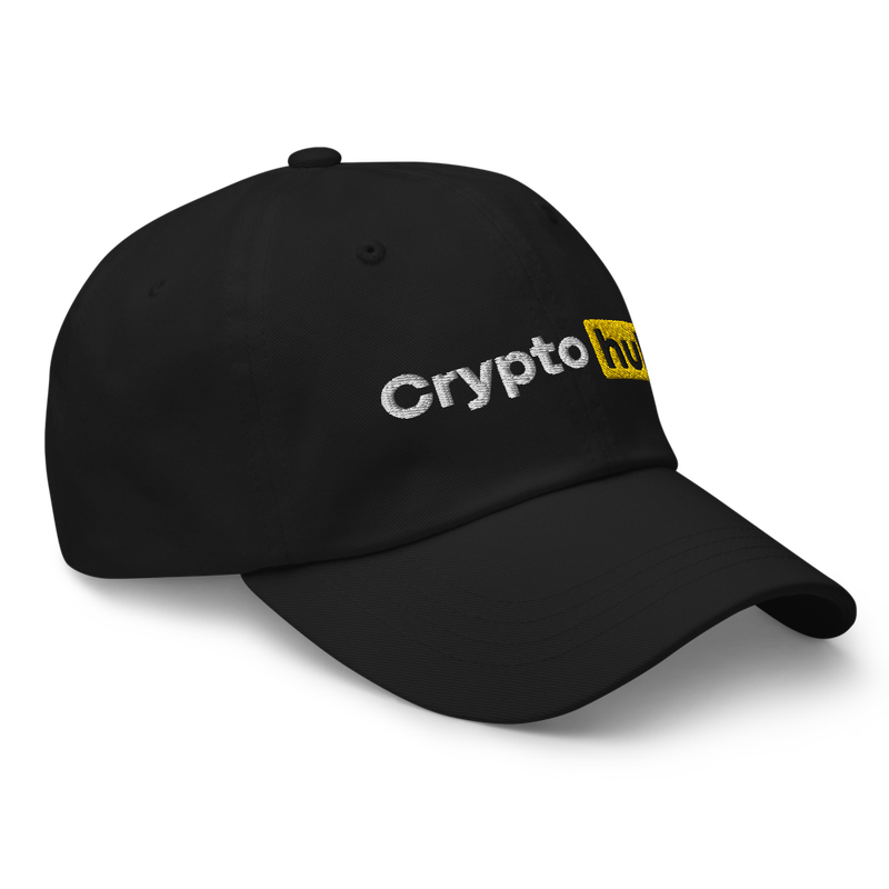 classic dad hat black right front 62812d68aef50 - Crypto Hub Baseball Cap