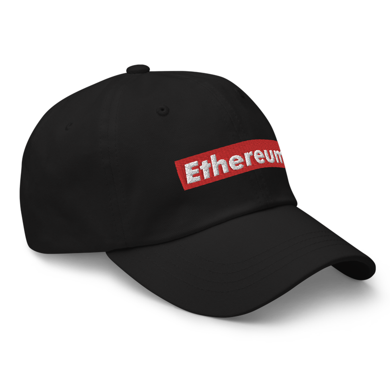 classic dad hat black right front 6281450d80718 - Ethereum (RED) Baseball Cap