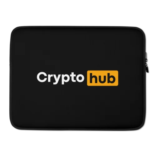 Crypto Hub Laptop Sleeve