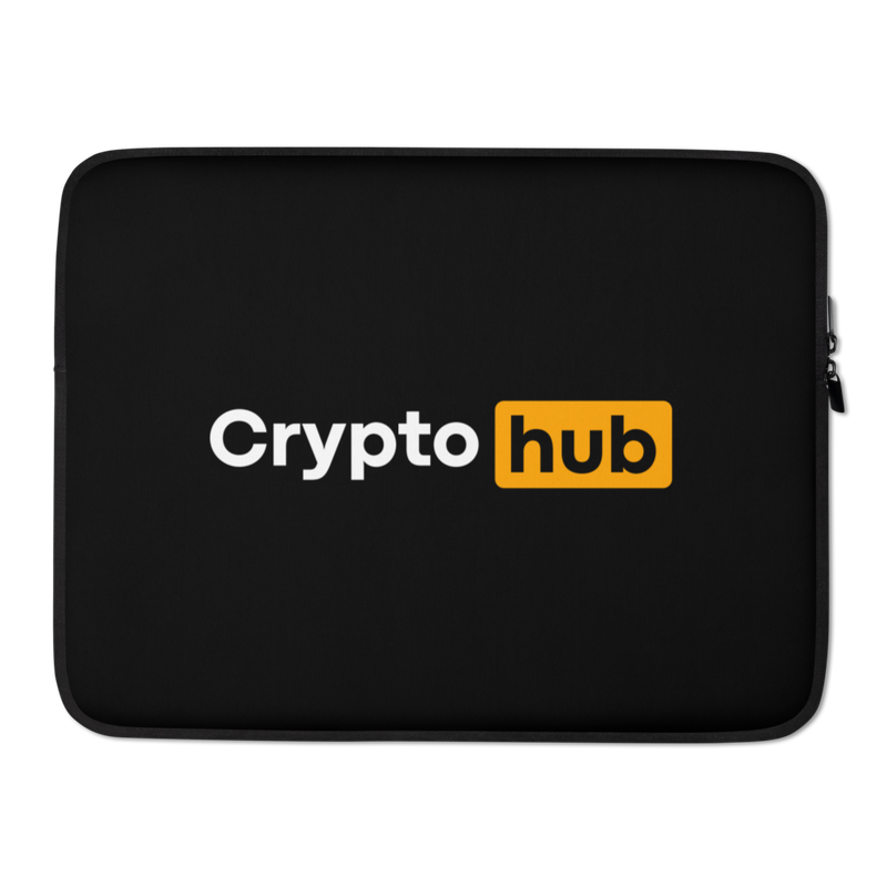 Crypto Hub Laptop Sleeve