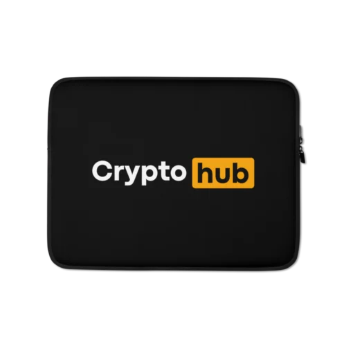 Crypto Hub Laptop Sleeve