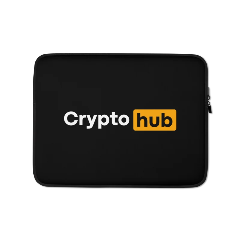 Crypto Hub Laptop Sleeve