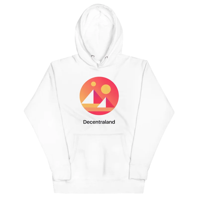 Decentraland Large Logo Hoodie