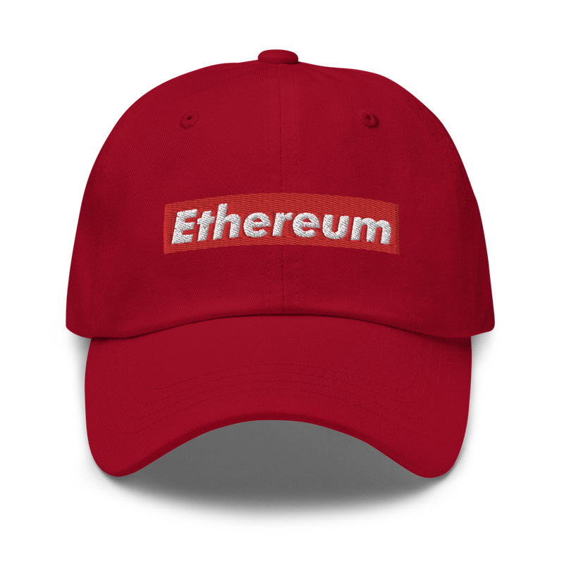 Ethereum (RED) Baseball Cap