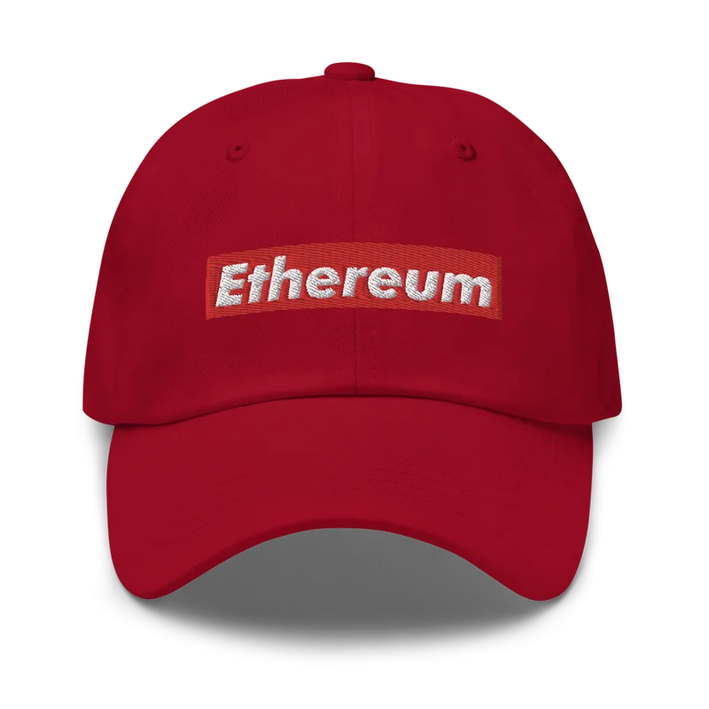 Ethereum (RED) Baseball Cap - Image 3