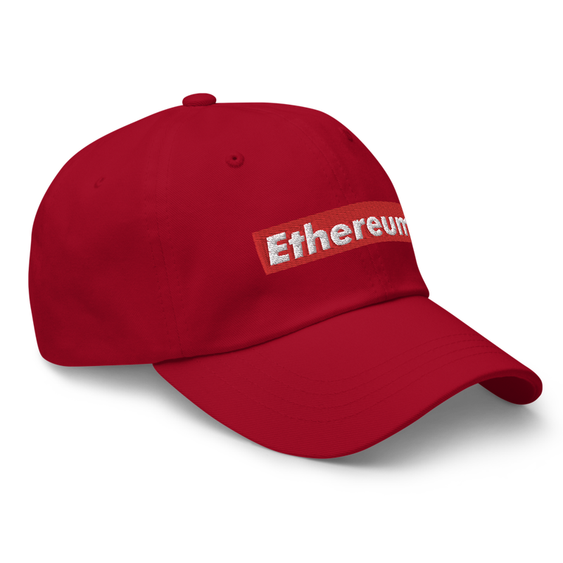Ethereum (RED) Baseball Cap