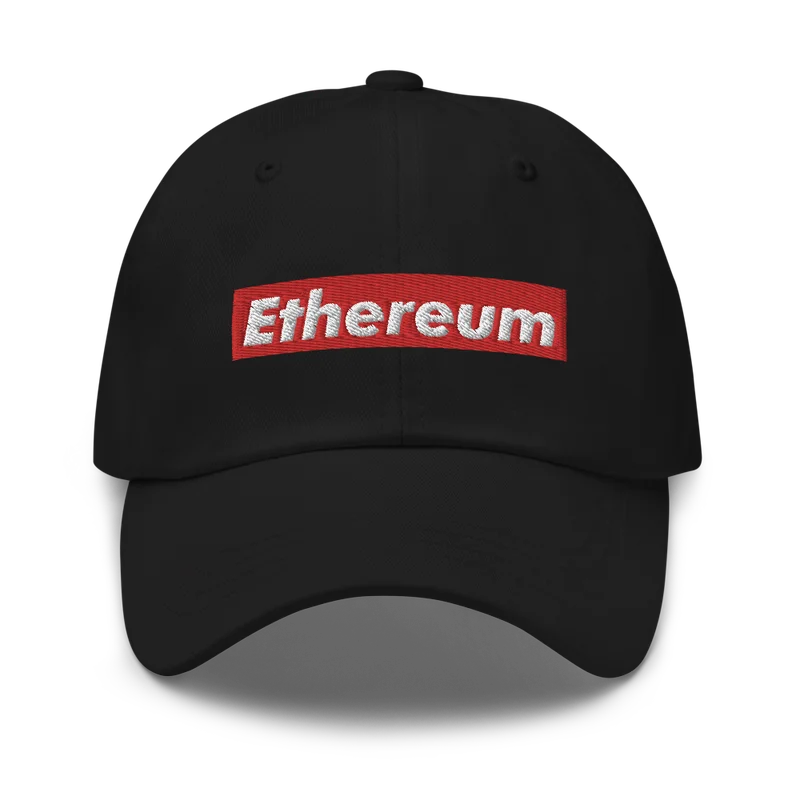 Ethereum (Red) Baseball Cap