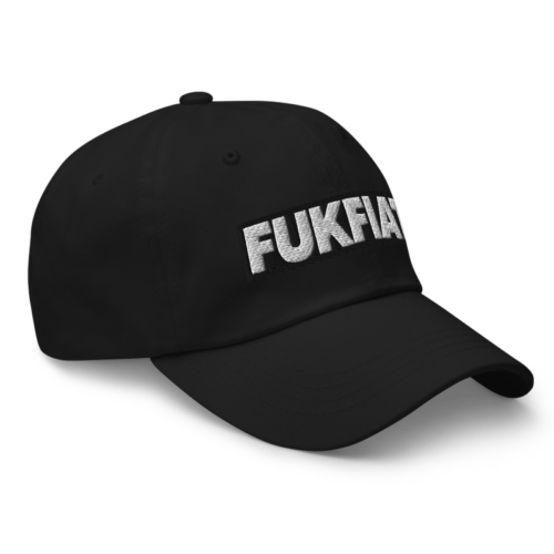 FUKFIAT Cryptocurrency Baseball Cap