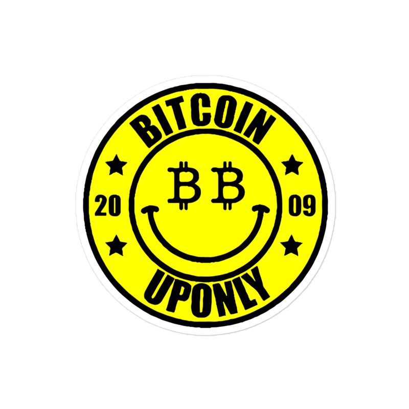 Bitcoin Up Only Sticker - 