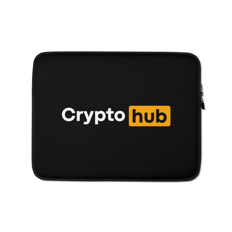 Crypto Hub Laptop Sleeve - 