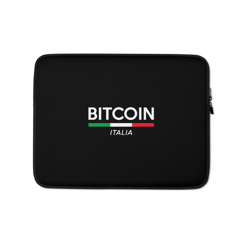 Bitcoin Italia Laptop Sleeve