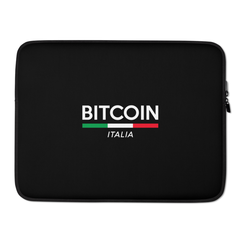 laptop sleeve 15 front 6278db540c792 - Bitcoin Italia Laptop Sleeve