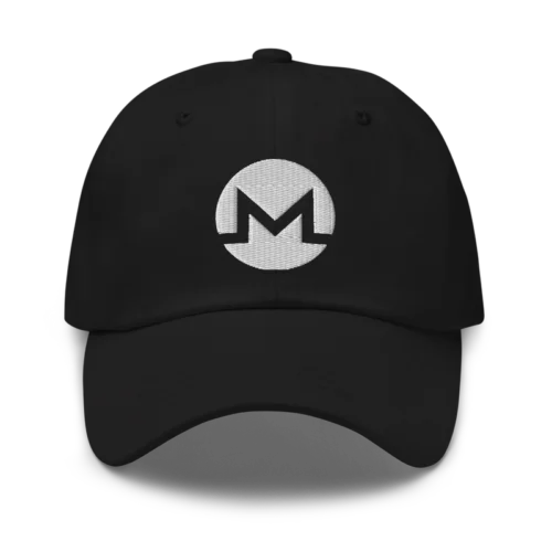 Monero 3D Logo Baseball Cap
