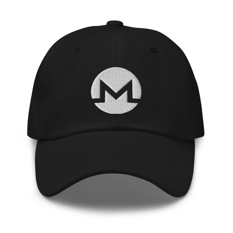 Monero 3D Logo Baseball Cap