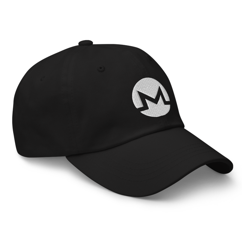 Monero 3D Logo Baseball Cap