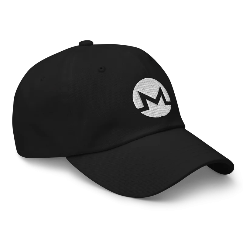 Monero 3D Logo Baseball Cap - Image 3