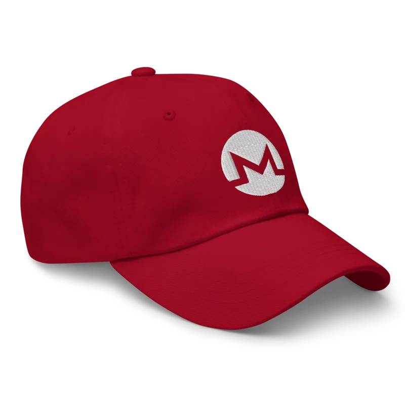 Monero 3D Logo Baseball Cap - Image 4