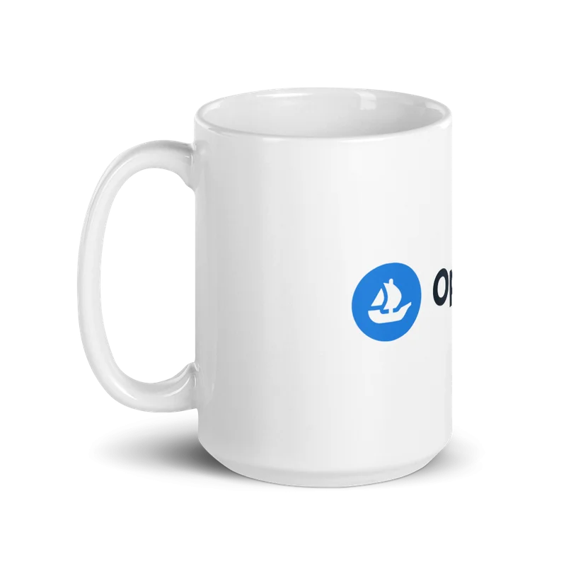 OpenSea Logo Mug - Image 6