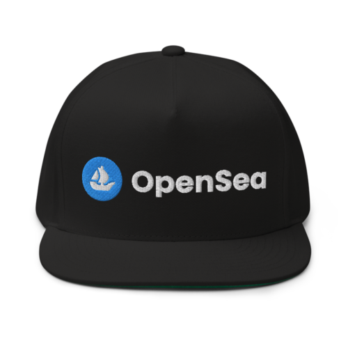 OpenSea Logo Snapback Hat