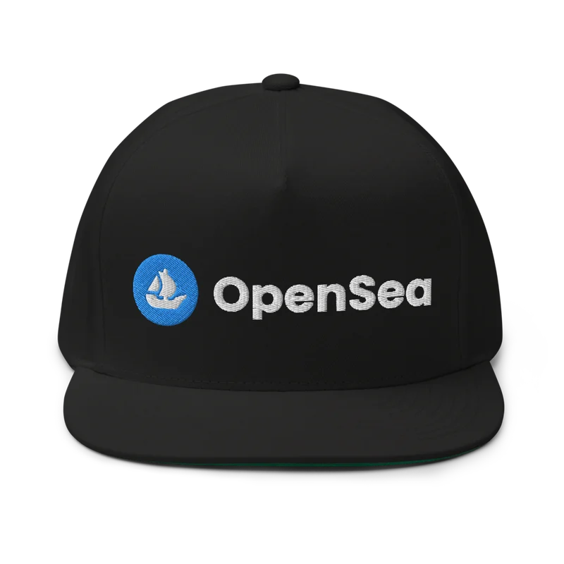 OpenSea Logo Snapback Hat
