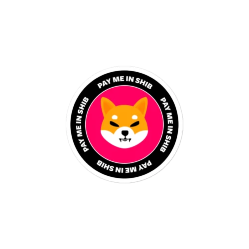 Pay Me In SHIB Sticker