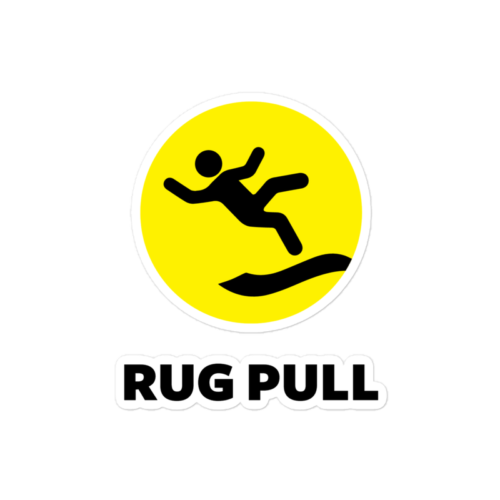 Rug Pull Sticker