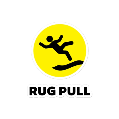 Rug Pull Sticker