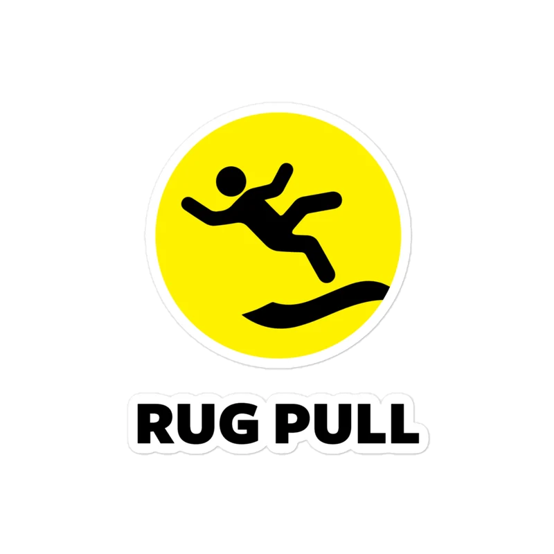 Rug Pull Sticker