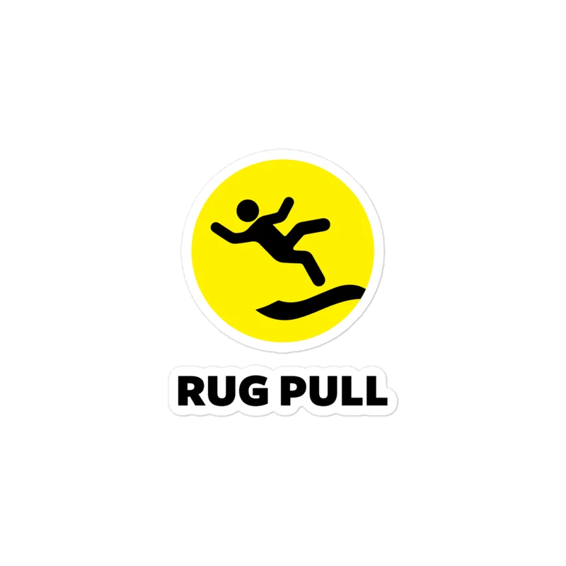 Rug Pull Sticker