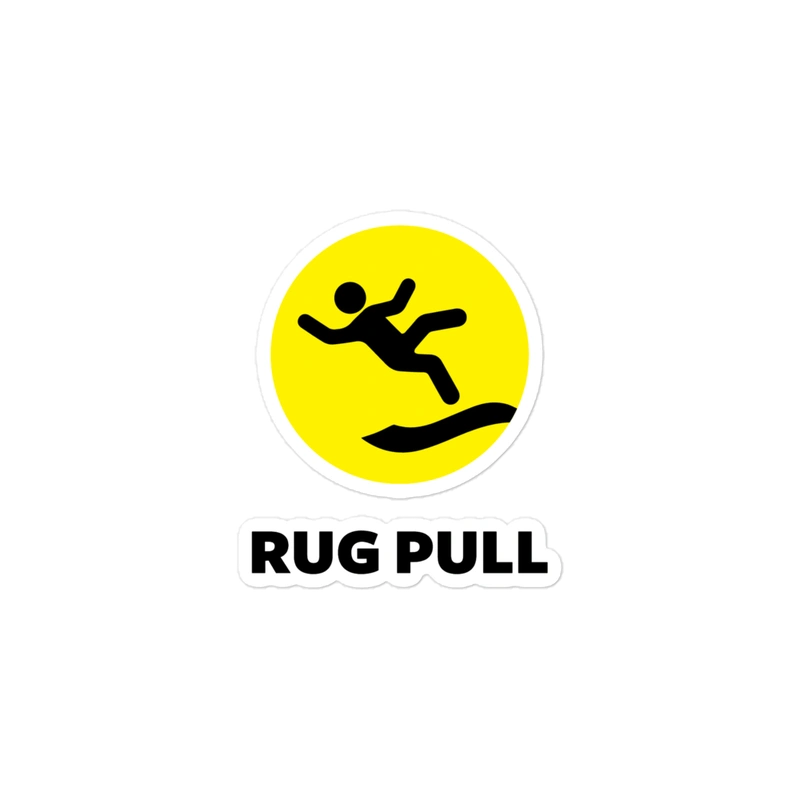 Rug Pull Sticker