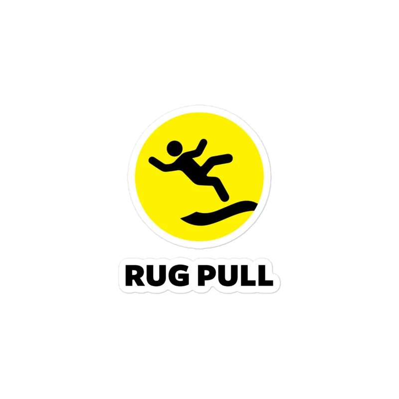 Rug Pull Sticker