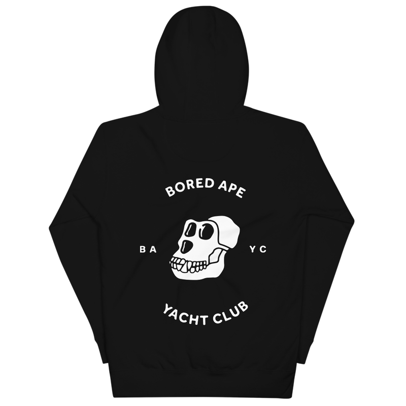 unisex premium hoodie black back 6276e6626ac3d - Bored Ape Yacht Club Logo Hoodie