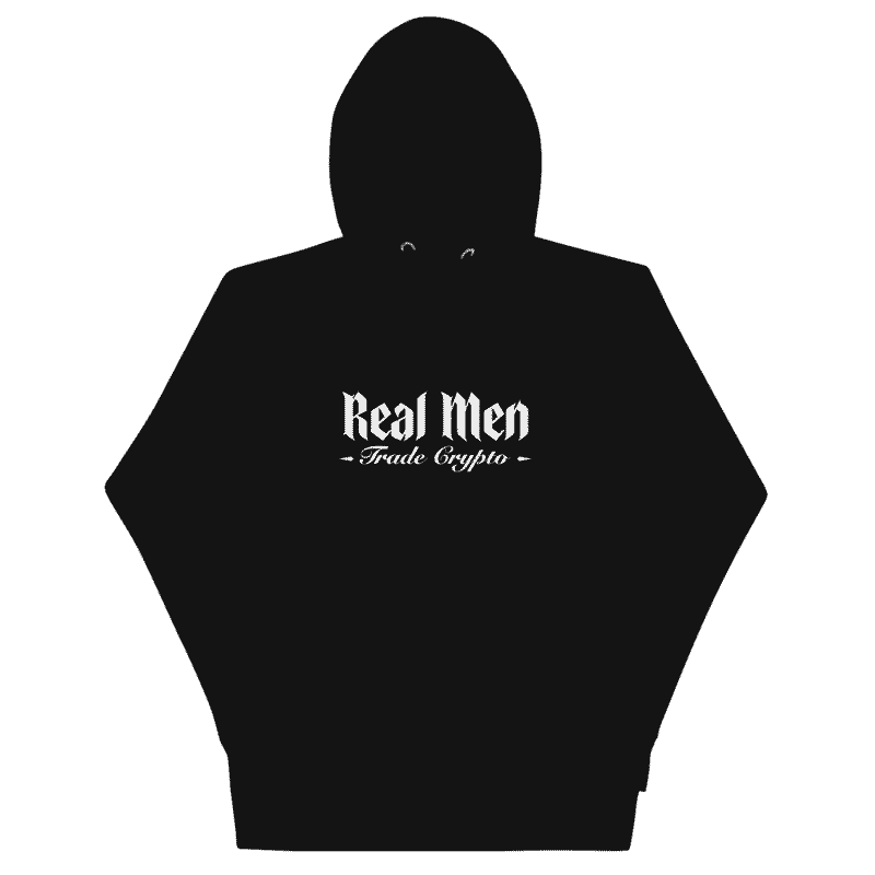 unisex premium hoodie black front 627c05d0b39fa - Real Men Trade Crypto Hoodie