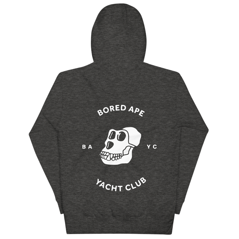 unisex premium hoodie charcoal heather back 6276e6626e003 - Bored Ape Yacht Club Logo Hoodie