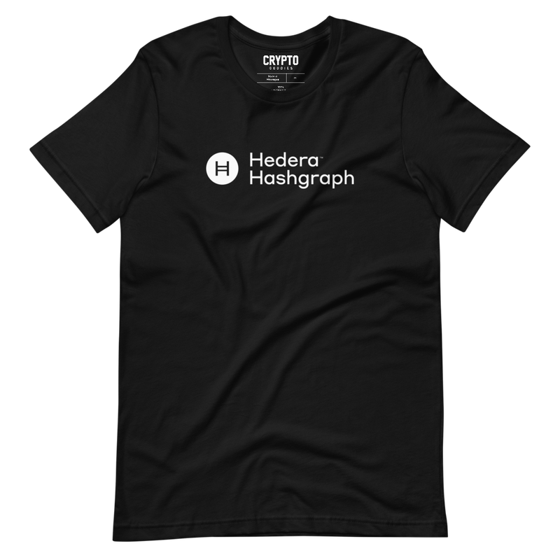 unisex staple t shirt black front 628763257034e - Hedera Hashgraph T-Shirt