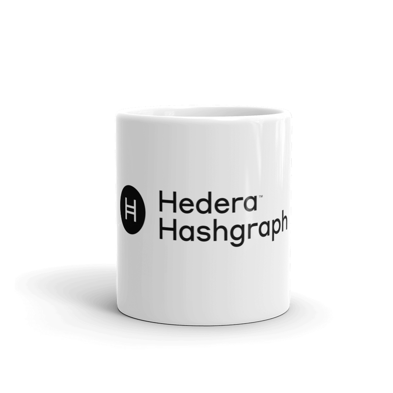 white glossy mug 11oz front view 628764a7468b5 - Hedera Hashgraph Mug