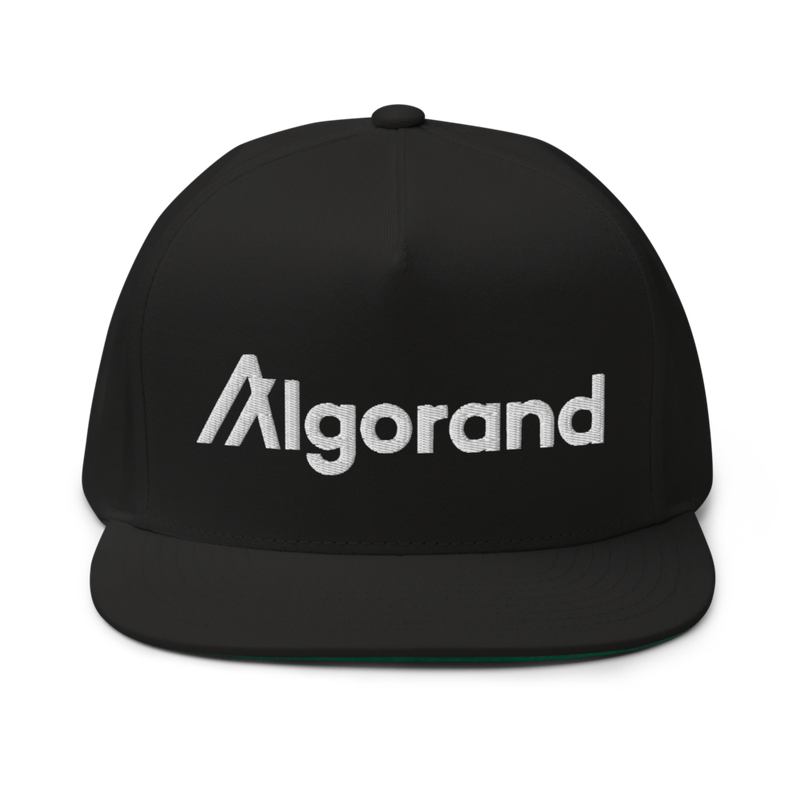 Algorand Flat Bill Cap