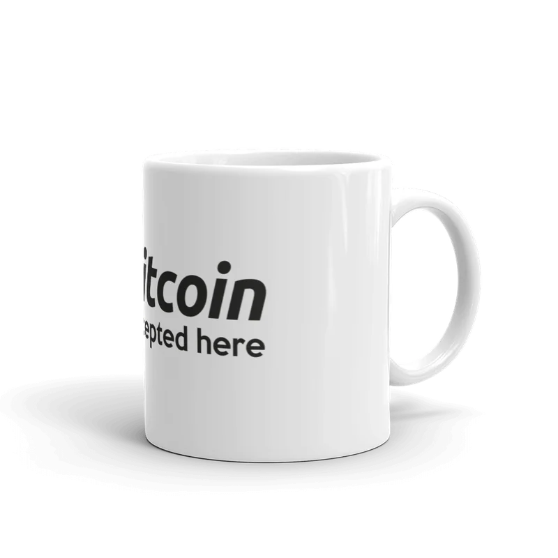 Bitcoin Accepted Here Mug - Image 2