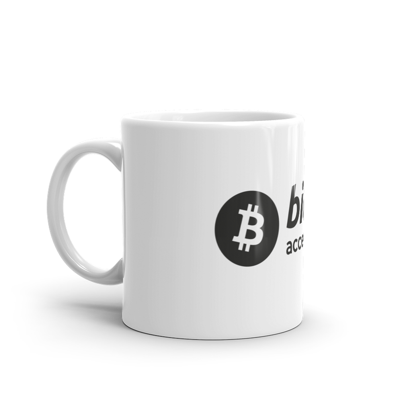 Bitcoin Accepted Here Mug