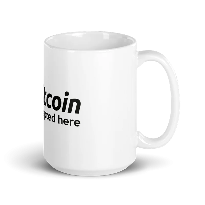 Bitcoin Accepted Here Mug - Image 4