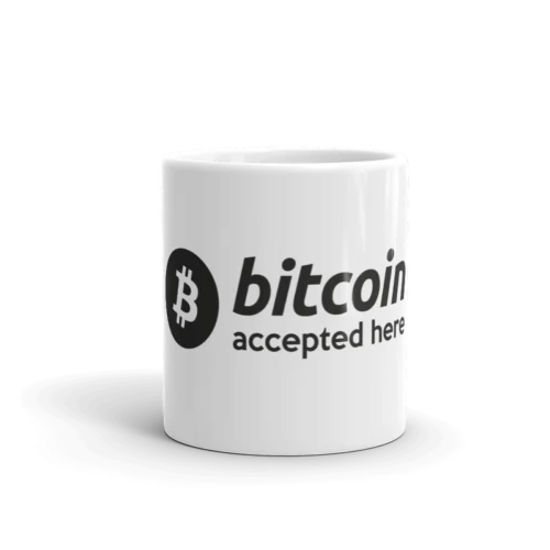 Bitcoin Accepted Here Mug