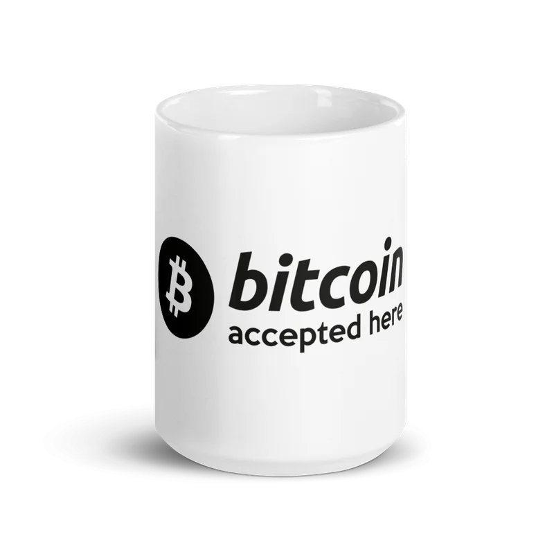 Bitcoin Accepted Here Mug - Image 6