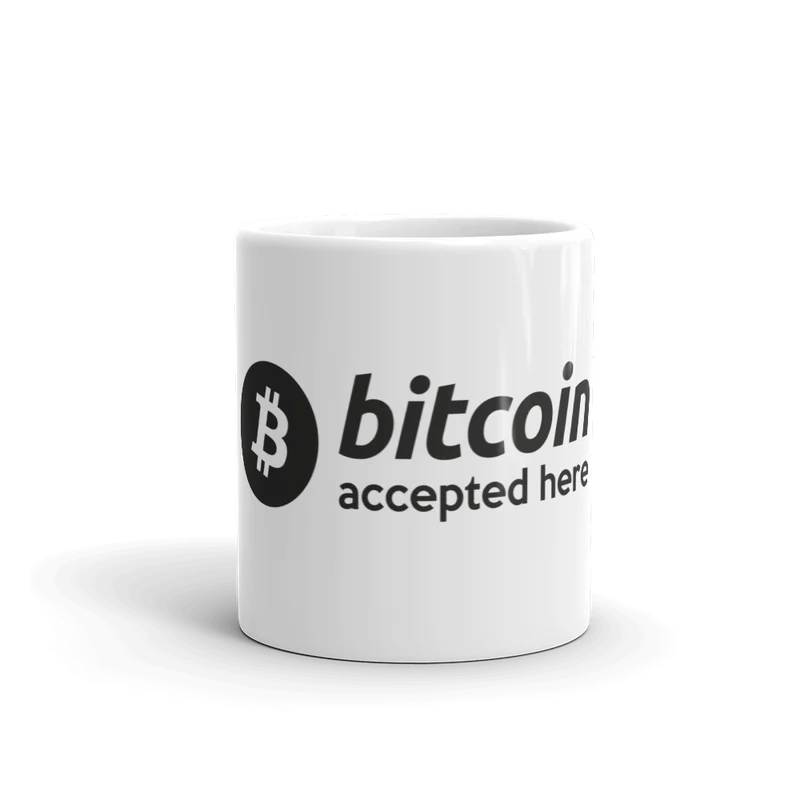 Bitcoin Accepted Here Mug