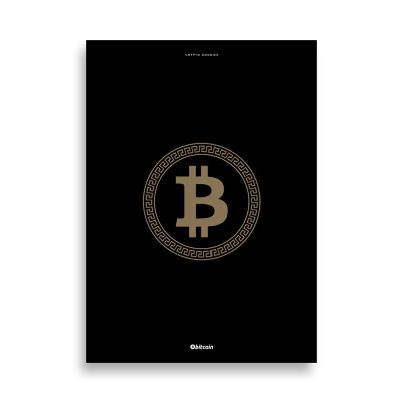 Bitcoin Fashion Poster - Image 2
