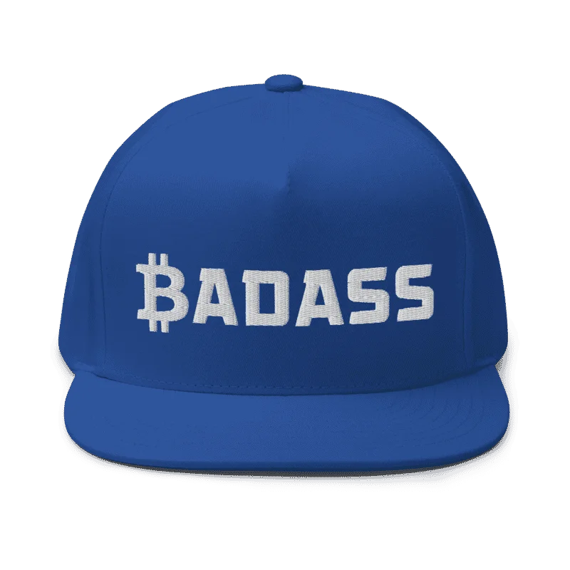 Bitcoin x Badass Snapback Hat - Image 2