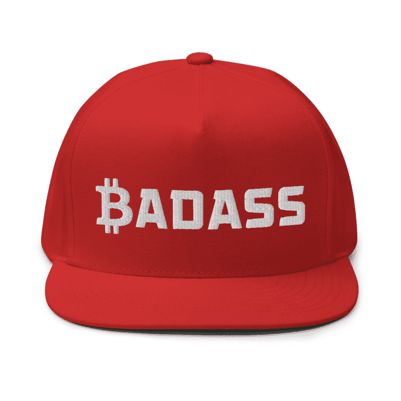 Bitcoin x Badass Snapback Hat