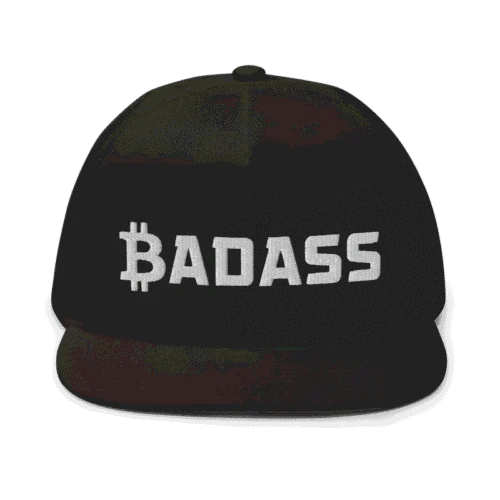 Bitcoin x Badass Snapback Hat