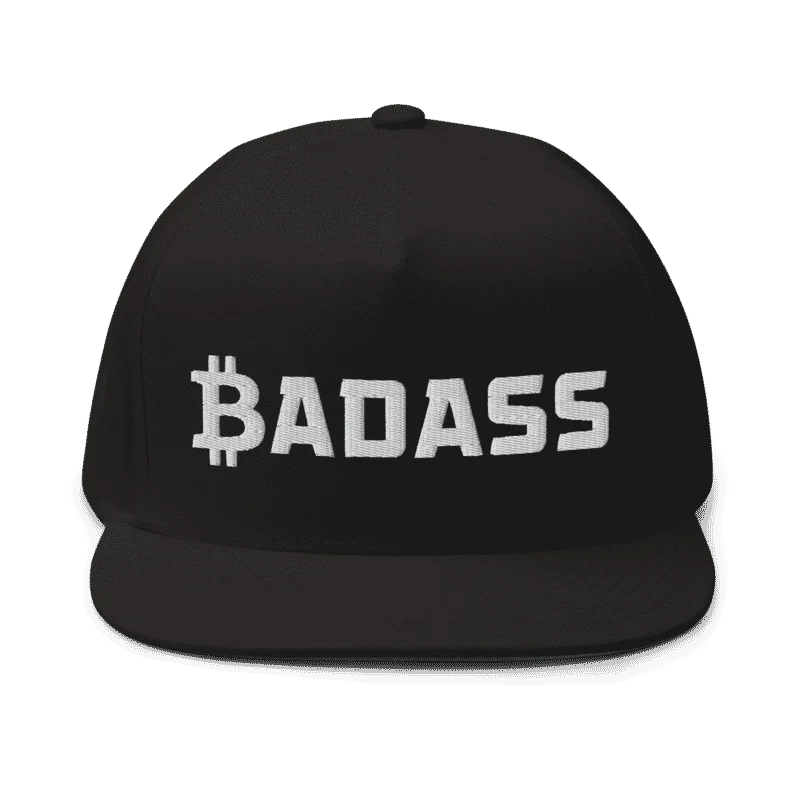 Bitcoin x Badass Snapback Hat