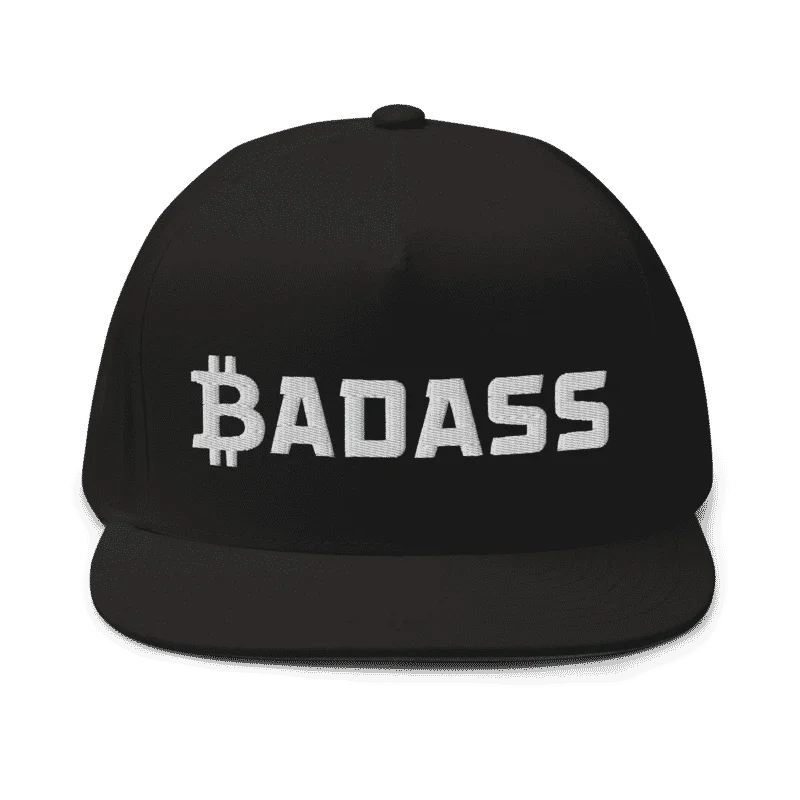 Bitcoin x Badass Snapback Hat