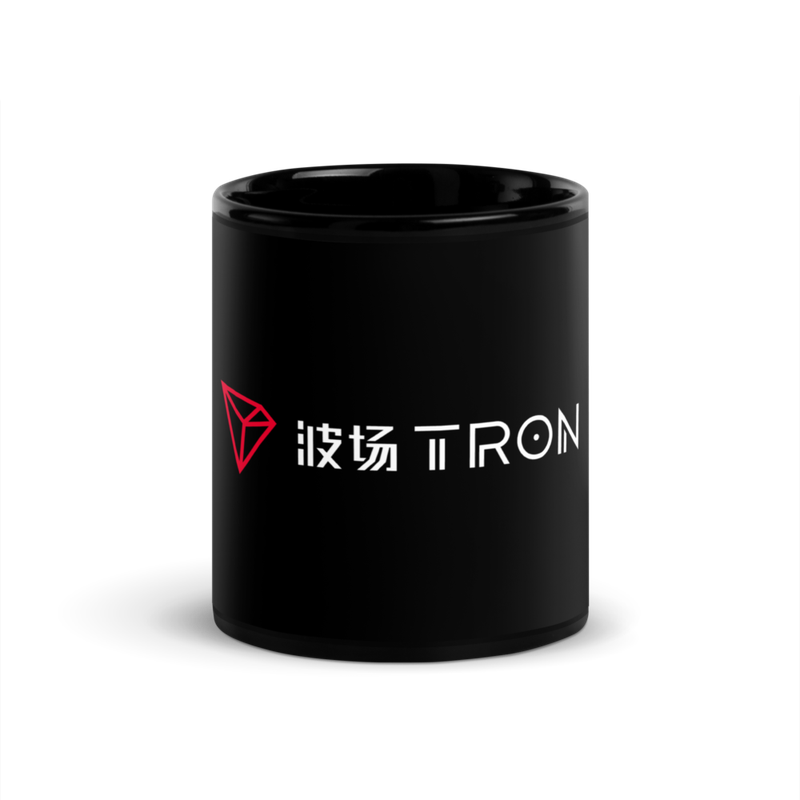 black glossy mug black 11oz front 62ba2a000271a - TRON Black Glossy Mug